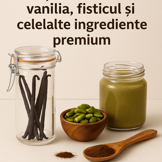 Cum depozitezi corect vanilia, fisticul și celelalte ingrediente premium – Ghid profesional pentru cofetari - Vanilla Europe s.r.l