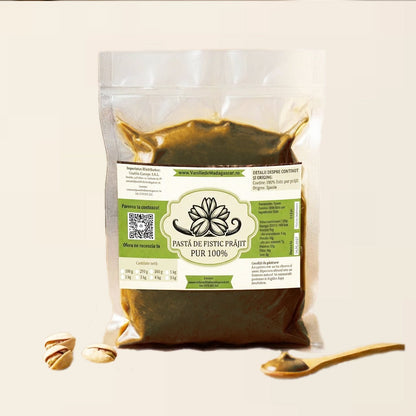 250gr Pastă fistic pură 100% Extra fina - Vanilla Europe s.r.l
